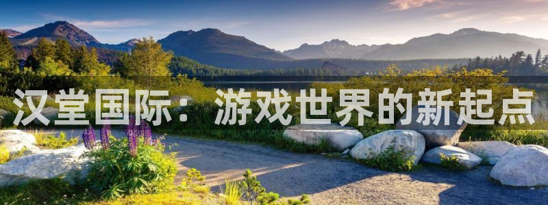 奇亿娱乐平台登录线路：汉堂国际：游戏世界的新起点