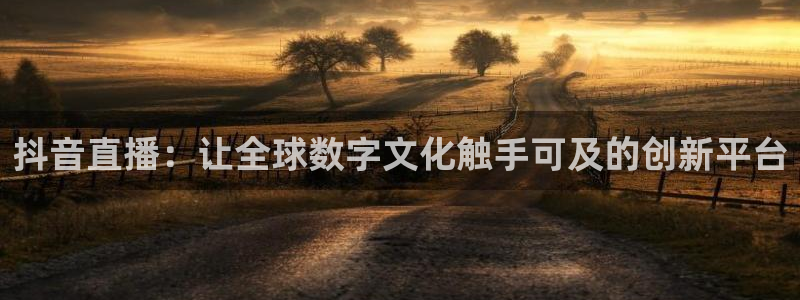 飞速体育app：抖音直播：让全球数字文化触手可及的创新平台